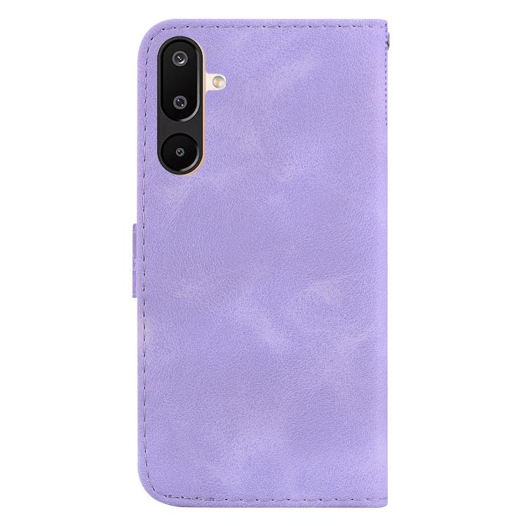 For Samsung Galaxy M16 5G / F16 5G / M36 5G Seven-shaped Embossed Leather Phone Case