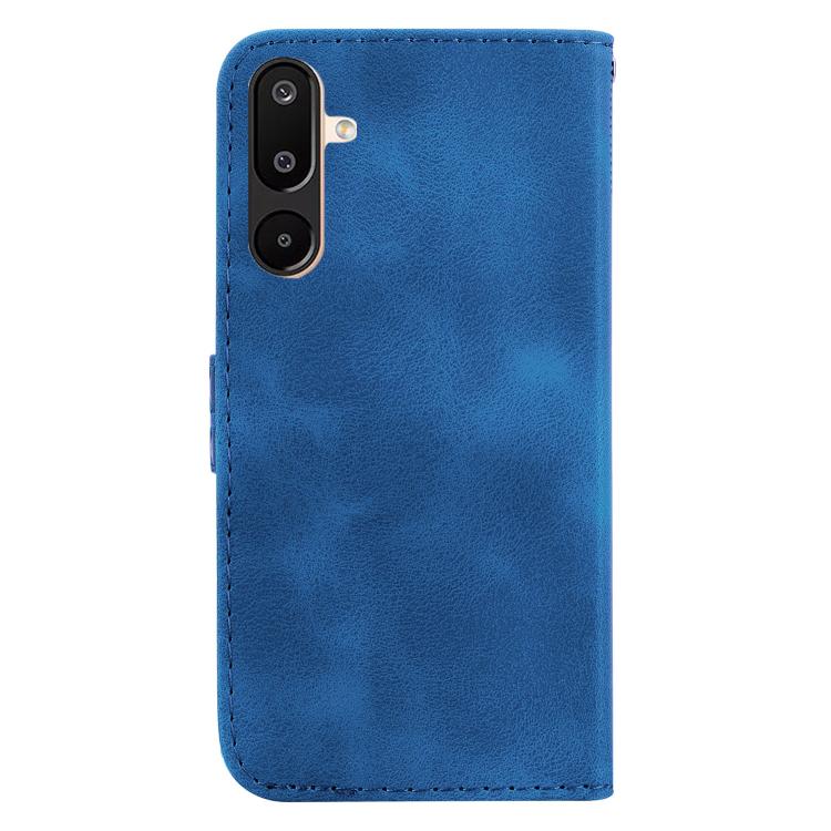 For Samsung Galaxy M16 5G / F16 5G / M36 5G Seven-shaped Embossed Leather Phone Case