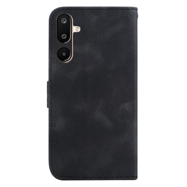 For Samsung Galaxy M16 5G / F16 5G / M36 5G Seven-shaped Embossed Leather Phone Case