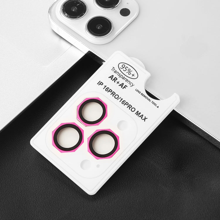 For iPhone 16 Pro / 16 Pro Max HD Lens Protective Film without Diamond