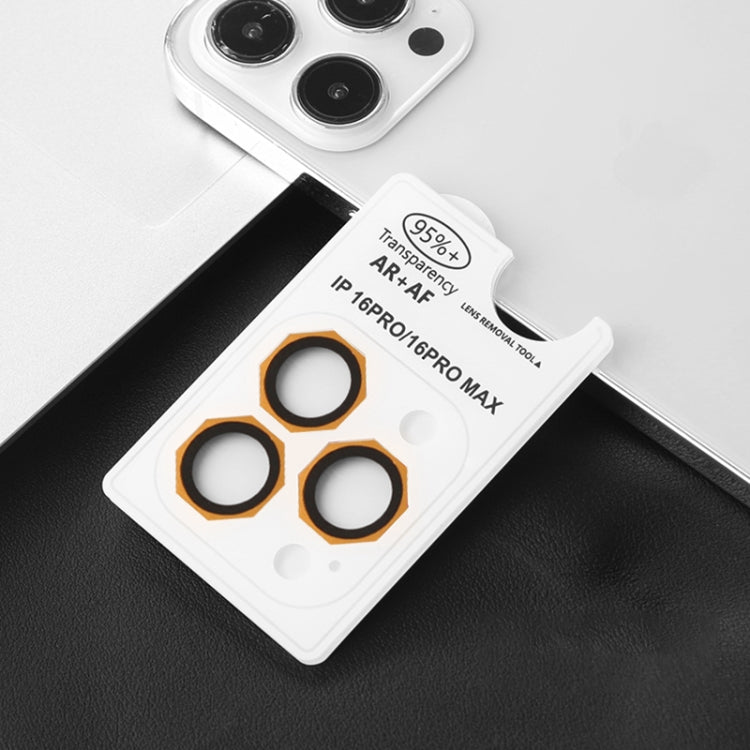 For iPhone 16 Pro / 16 Pro Max HD Lens Protective Film without Diamond