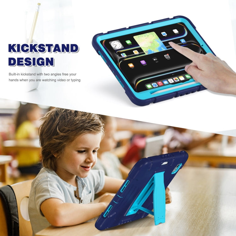 For iPad Pro 11 2025 / 2024 3-Layer Silicone Hybrid PC Tablet Case