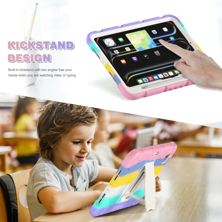 For iPad Pro 11 2025 / 2024 3-Layer Silicone Hybrid PC Tablet Case