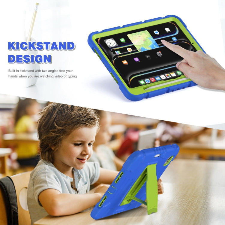 For iPad Pro 11 2025 / 2024 3-Layer Silicone Hybrid PC Tablet Case