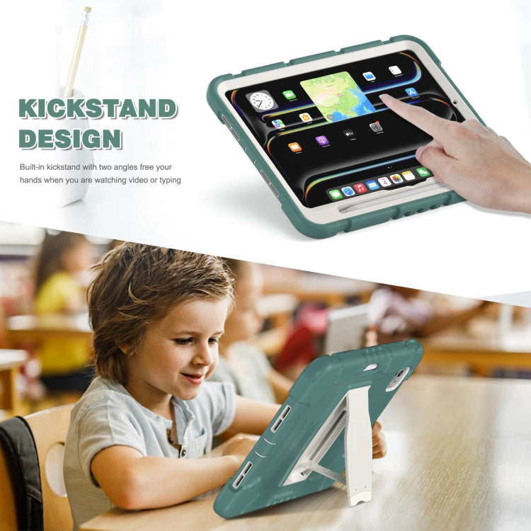 For iPad Pro 11 2025 / 2024 3-Layer Silicone Hybrid PC Tablet Case