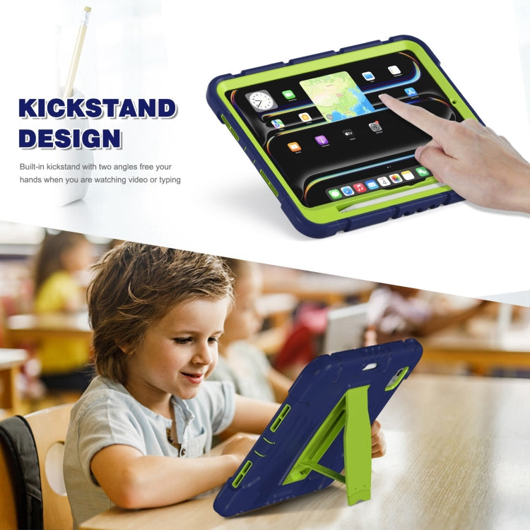 For iPad Pro 11 2025 / 2024 3-Layer Silicone Hybrid PC Tablet Case