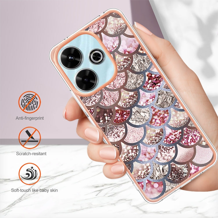 For Redmi 13 4G Electroplating IMD TPU Phone Case