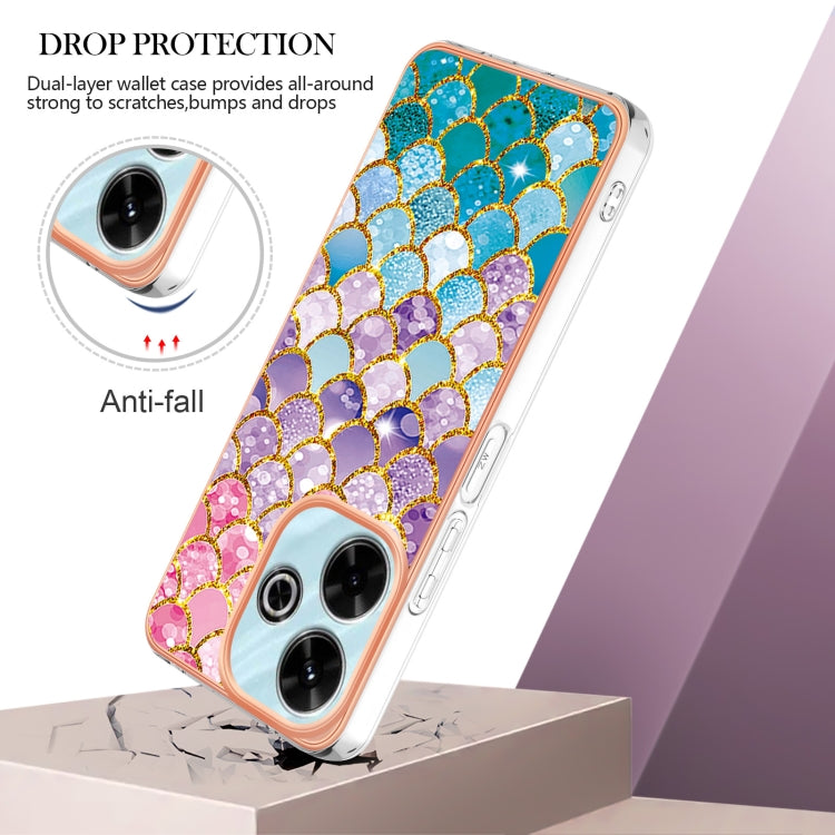 For Redmi 13 4G Electroplating IMD TPU Phone Case