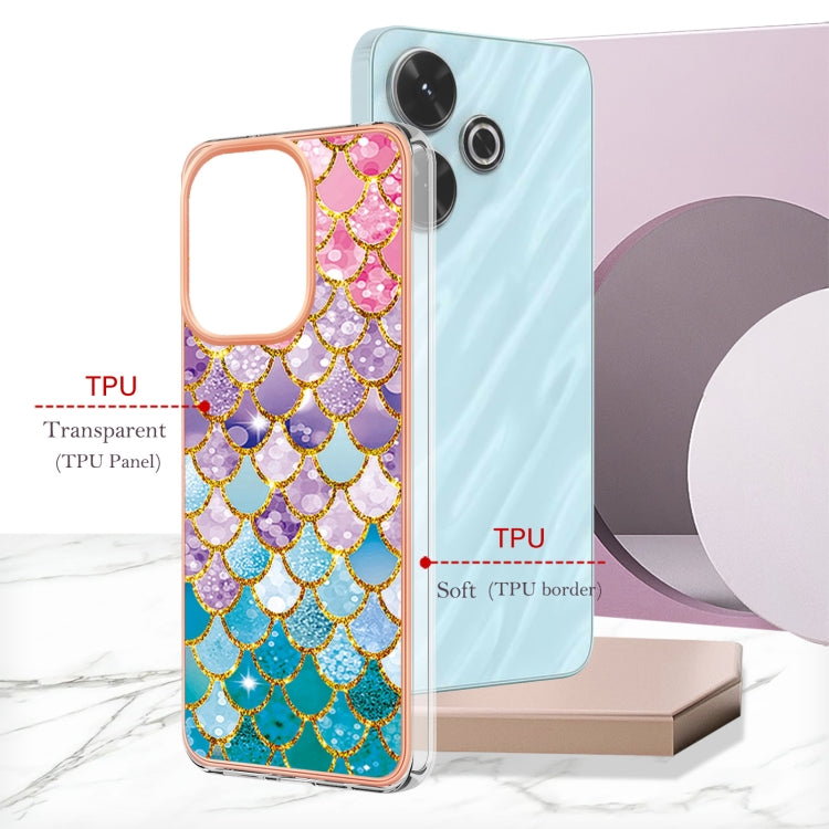 For Redmi 13 4G Electroplating IMD TPU Phone Case