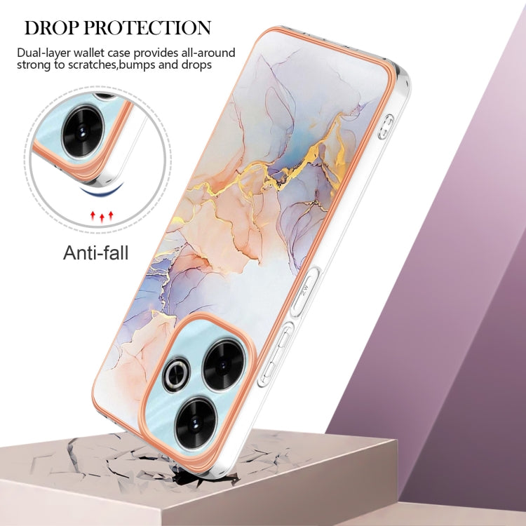 For Redmi 13 4G Electroplating IMD TPU Phone Case
