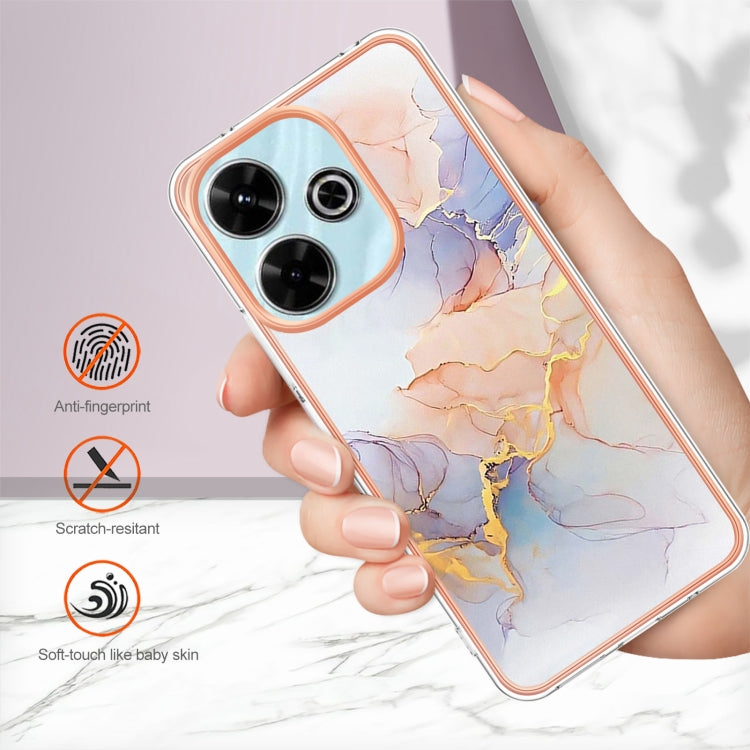 For Redmi 13 4G Electroplating IMD TPU Phone Case