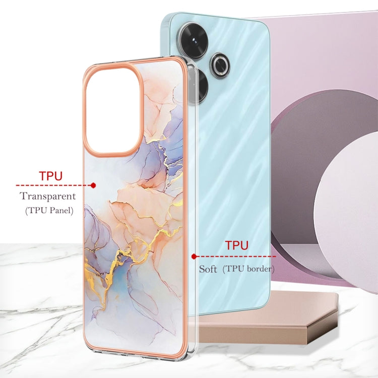 For Redmi 13 4G Electroplating IMD TPU Phone Case