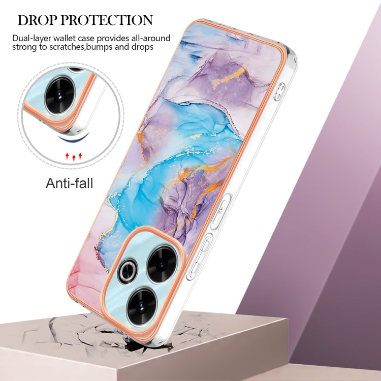 For Redmi 13 4G Electroplating IMD TPU Phone Case
