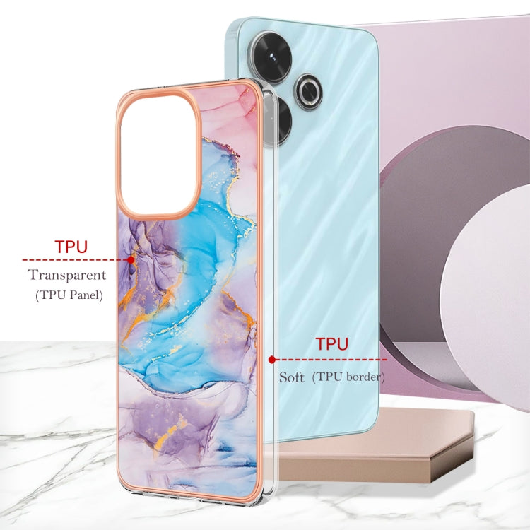 For Redmi 13 4G Electroplating IMD TPU Phone Case