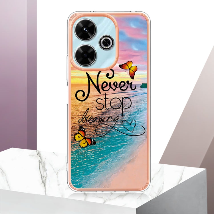 For Redmi 13 4G Electroplating IMD TPU Phone Case