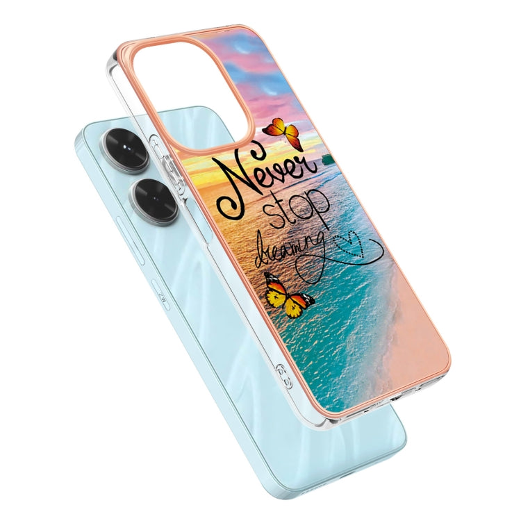 For Redmi 13 4G Electroplating IMD TPU Phone Case