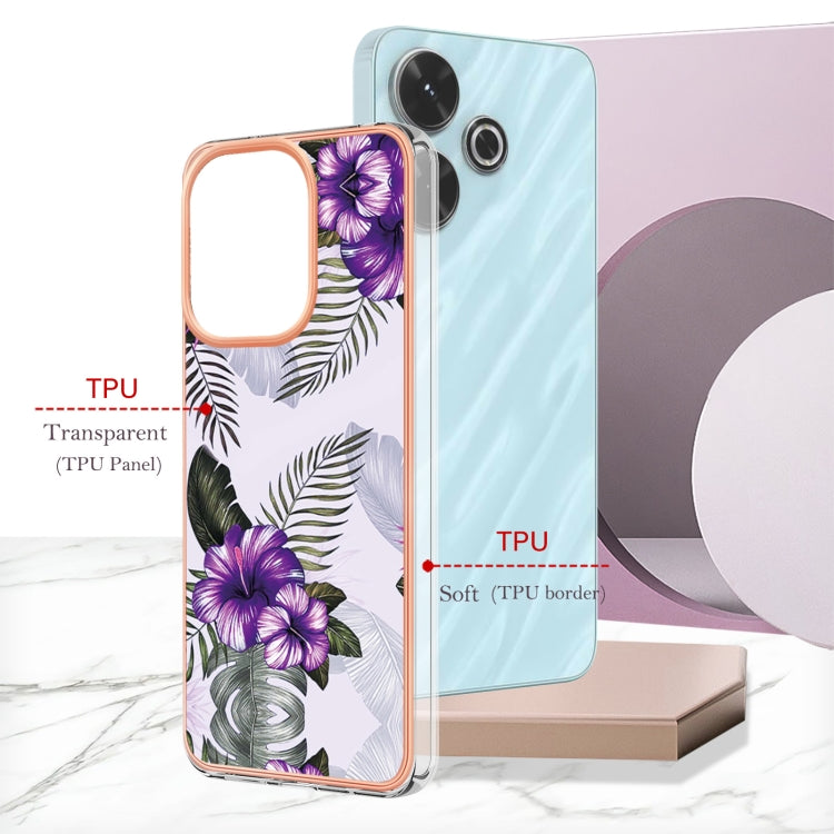 For Redmi 13 4G Electroplating IMD TPU Phone Case