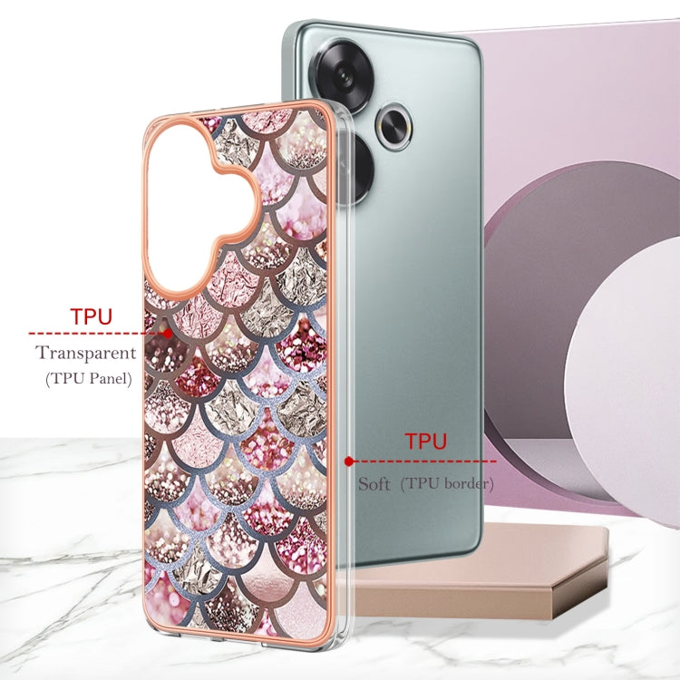 For Xiaomi Poco F6 5G Electroplating IMD TPU Phone Case