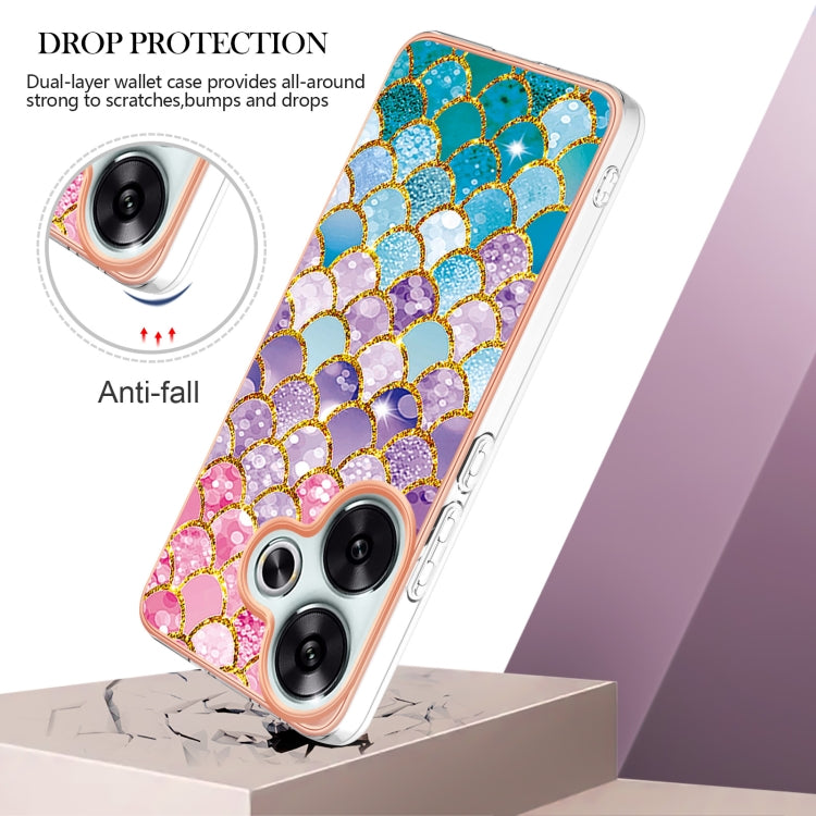 For Xiaomi Poco F6 5G Electroplating IMD TPU Phone Case