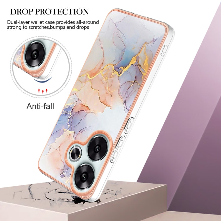 For Xiaomi Poco F6 5G Electroplating IMD TPU Phone Case