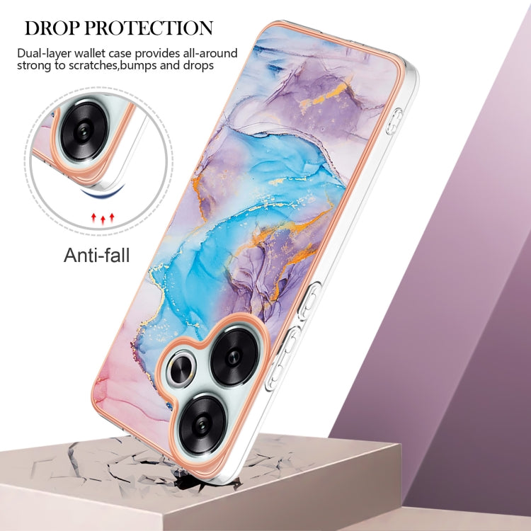 For Xiaomi Poco F6 5G Electroplating IMD TPU Phone Case