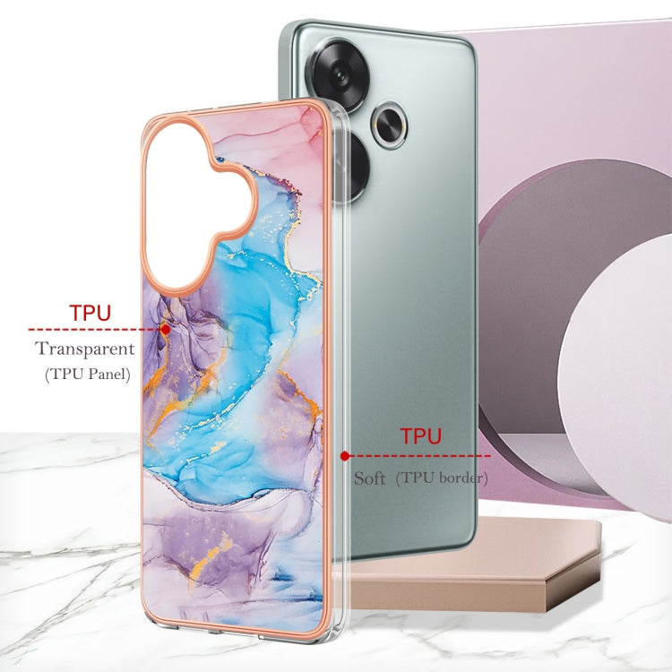 For Xiaomi Poco F6 5G Electroplating IMD TPU Phone Case
