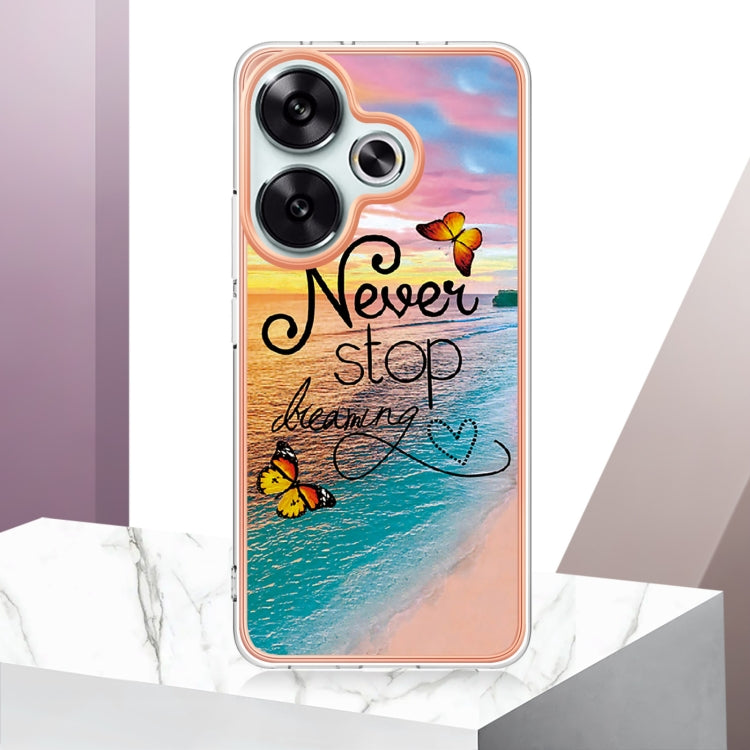 For Xiaomi Poco F6 5G Electroplating IMD TPU Phone Case