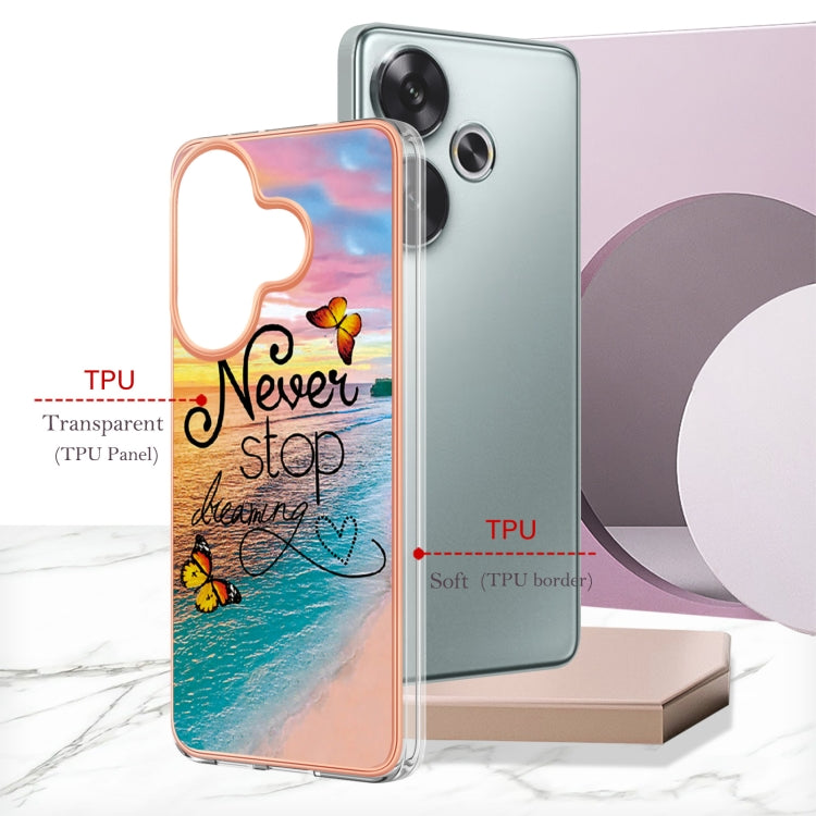 For Xiaomi Poco F6 5G Electroplating IMD TPU Phone Case