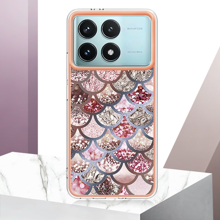 For Xiaomi Poco F6 Pro 5G Electroplating IMD TPU Phone Case