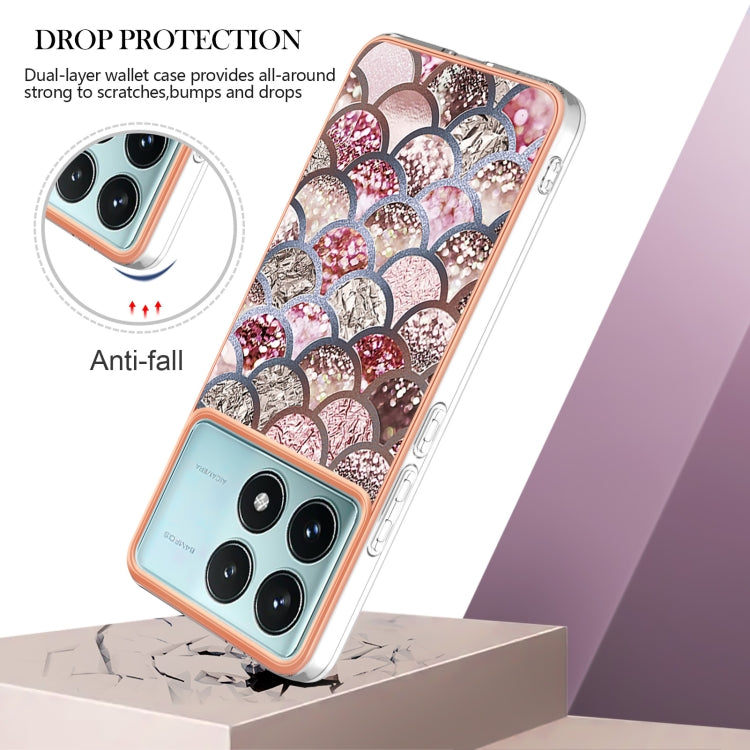 For Xiaomi Poco F6 Pro 5G Electroplating IMD TPU Phone Case
