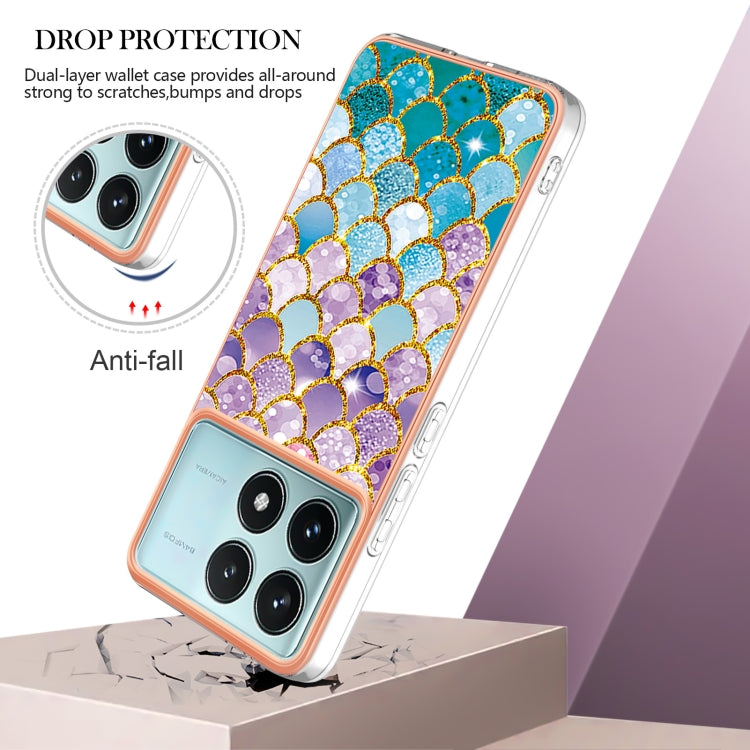 For Xiaomi Poco F6 Pro 5G Electroplating IMD TPU Phone Case