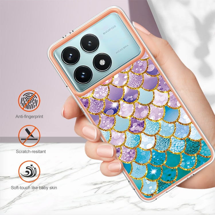 For Xiaomi Poco F6 Pro 5G Electroplating IMD TPU Phone Case