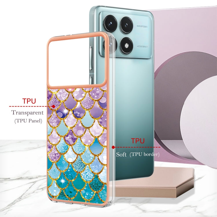 For Xiaomi Poco F6 Pro 5G Electroplating IMD TPU Phone Case