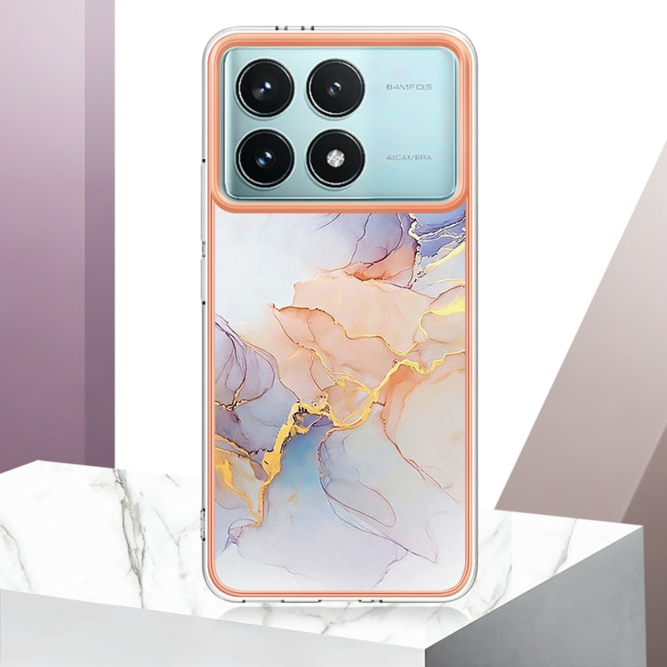 For Xiaomi Poco F6 Pro 5G Electroplating IMD TPU Phone Case