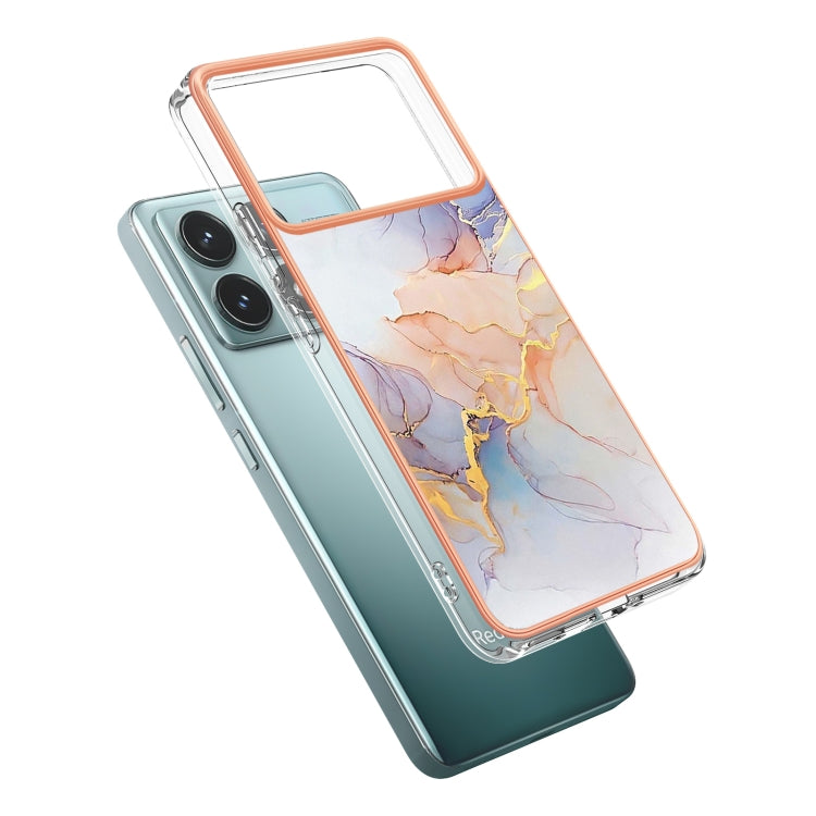 For Xiaomi Poco F6 Pro 5G Electroplating IMD TPU Phone Case