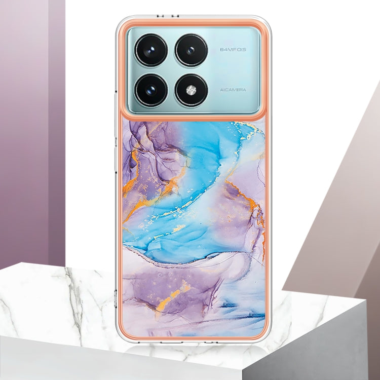 For Xiaomi Poco F6 Pro 5G Electroplating IMD TPU Phone Case