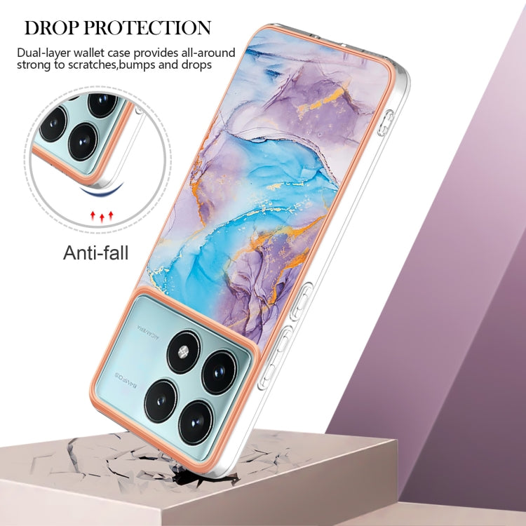 For Xiaomi Poco F6 Pro 5G Electroplating IMD TPU Phone Case