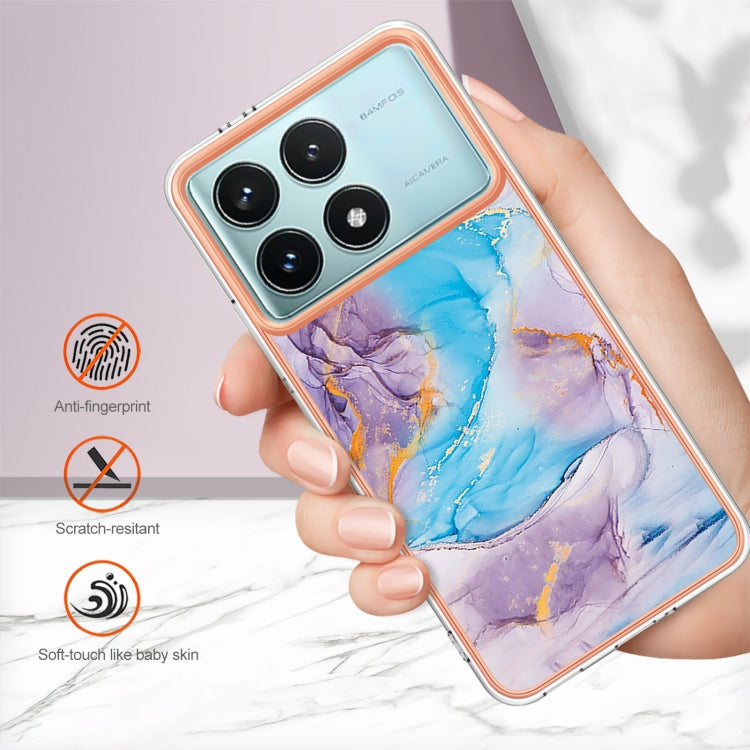 For Xiaomi Poco F6 Pro 5G Electroplating IMD TPU Phone Case