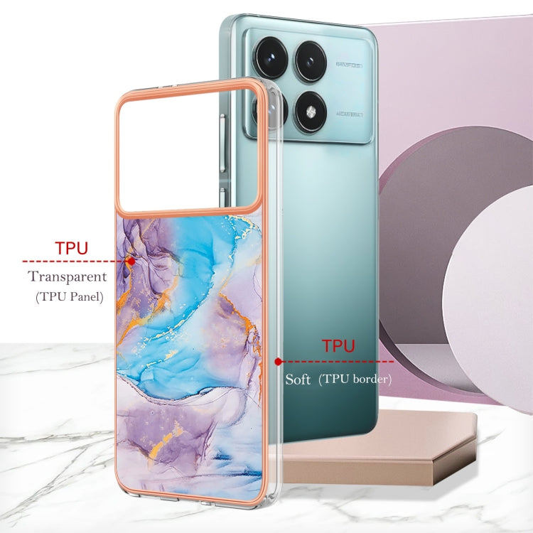 For Xiaomi Poco F6 Pro 5G Electroplating IMD TPU Phone Case