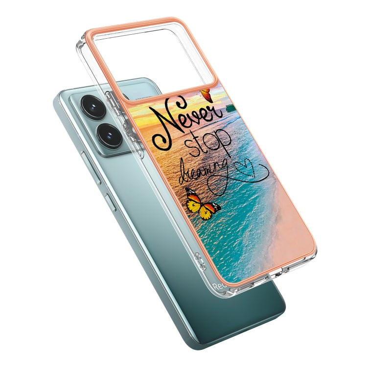 For Xiaomi Poco F6 Pro 5G Electroplating IMD TPU Phone Case