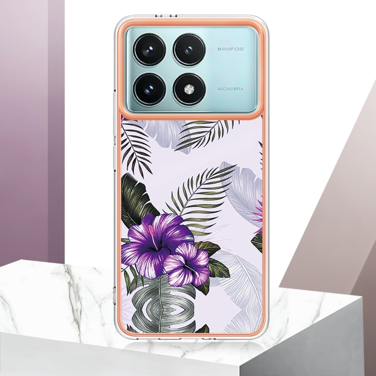 For Xiaomi Poco F6 Pro 5G Electroplating IMD TPU Phone Case