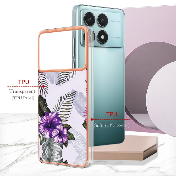 For Xiaomi Poco F6 Pro 5G Electroplating IMD TPU Phone Case