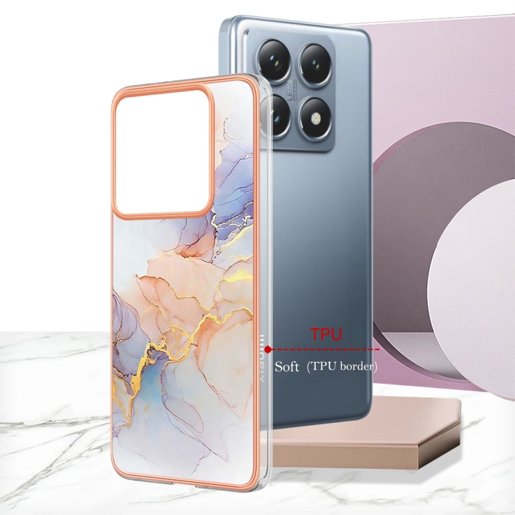 For Xiaomi 14T Pro Electroplating IMD TPU Phone Case