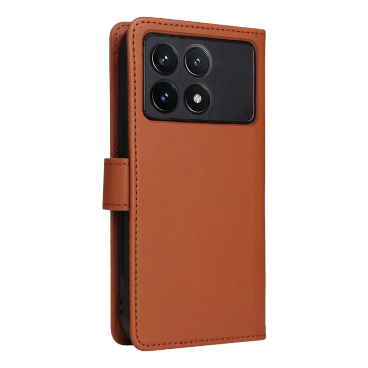 For Redmi K70 / K70 Pro BETOPNICE BN-005 2 in 1 Detachable Imitate Genuine Leather Phone Case