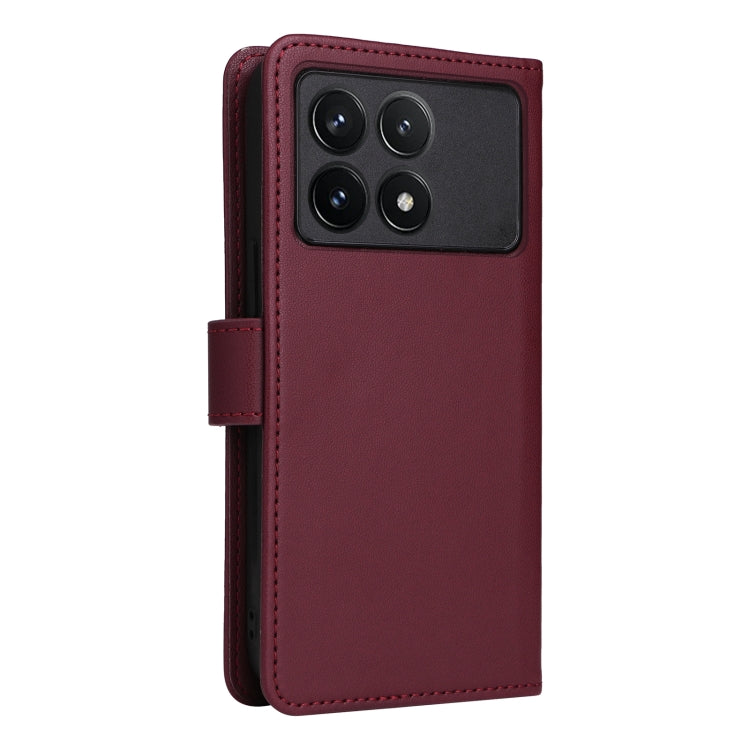 For Redmi K70 / K70 Pro BETOPNICE BN-005 2 in 1 Detachable Imitate Genuine Leather Phone Case