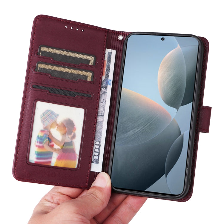 For Redmi K70 / K70 Pro BETOPNICE BN-005 2 in 1 Detachable Imitate Genuine Leather Phone Case
