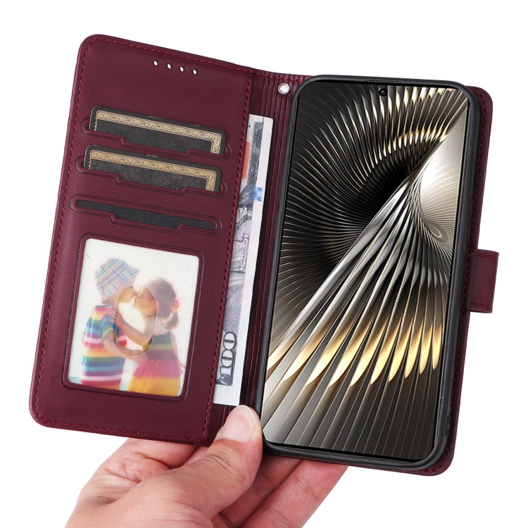 For Redmi Turbo 3 BETOPNICE BN-005 2 in 1 Detachable Imitate Genuine Leather Phone Case