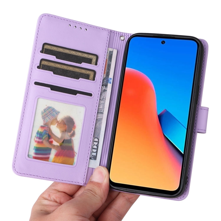 For Redmi 12 4G BETOPNICE BN-005 2 in 1 Detachable Imitate Genuine Leather Phone Case
