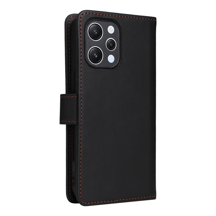 For Redmi 12 4G BETOPNICE BN-005 2 in 1 Detachable Imitate Genuine Leather Phone Case