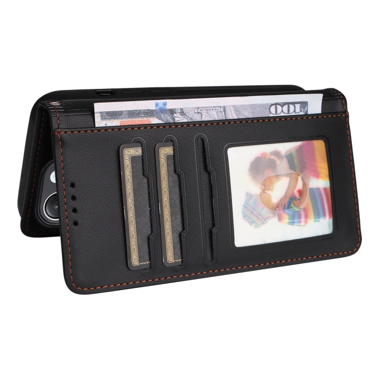 For Redmi 12 4G BETOPNICE BN-005 2 in 1 Detachable Imitate Genuine Leather Phone Case